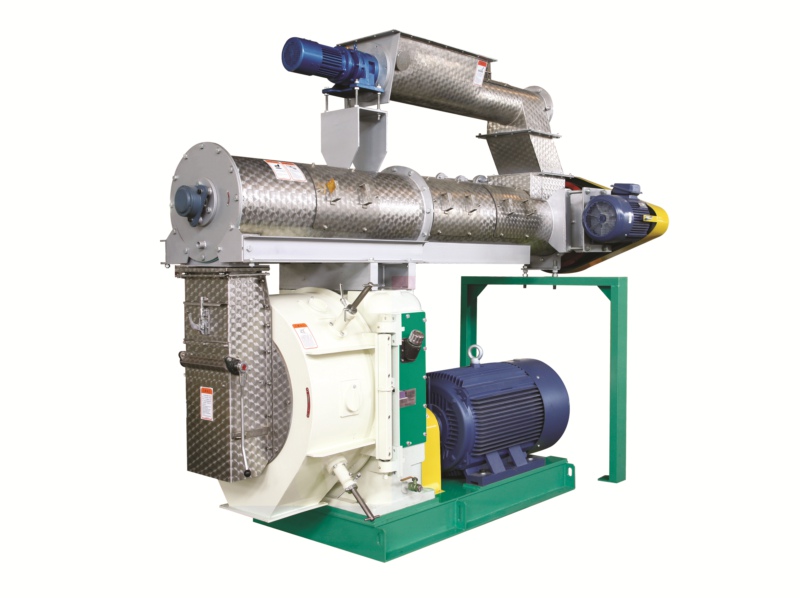 Which poultry animals is a poultry feed pellet mill suitable for?